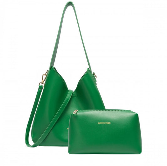 Every Other Medium Slouch bag green
