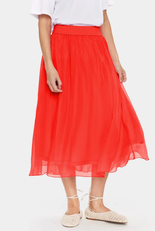 Coral skirt Flaming Scarlett