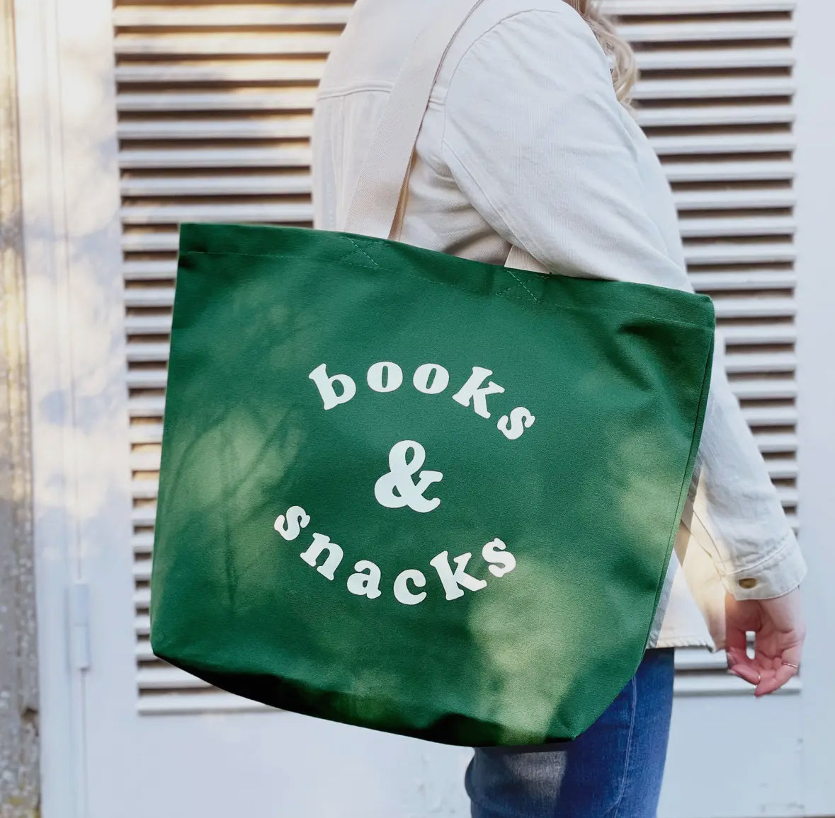 Books & Snacks Tote