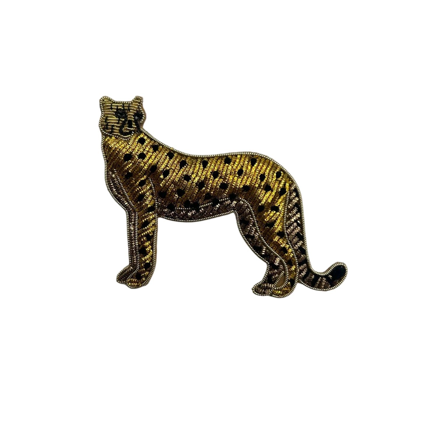 Cheetah Jewellery Pot