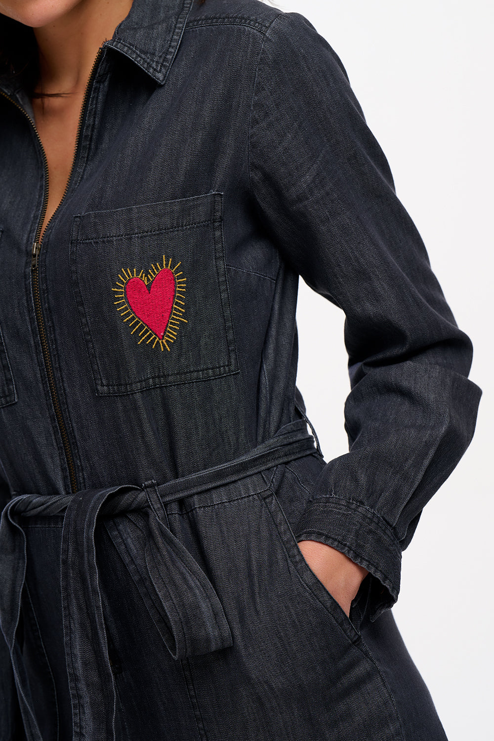 Anwen Heart Burst Boilersuit