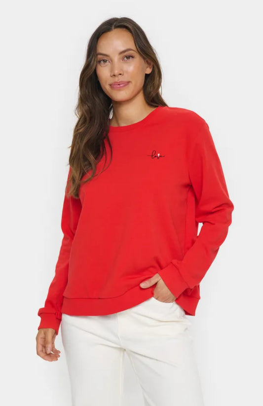 Jetty Sweater Red