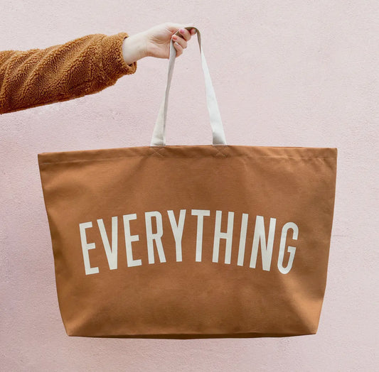 Everything - Really Big Tan Tote