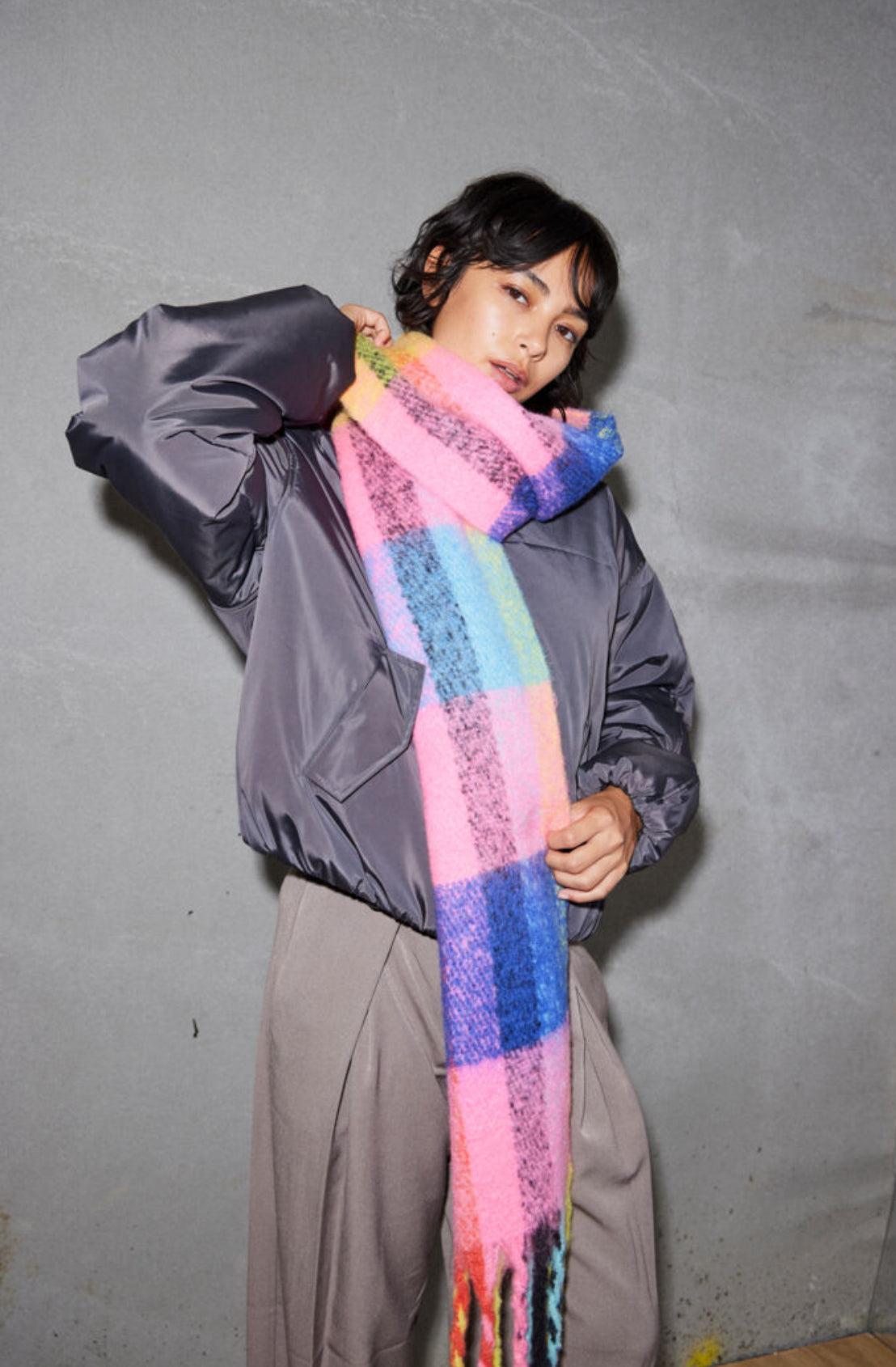 Dima Rainbow Scarf