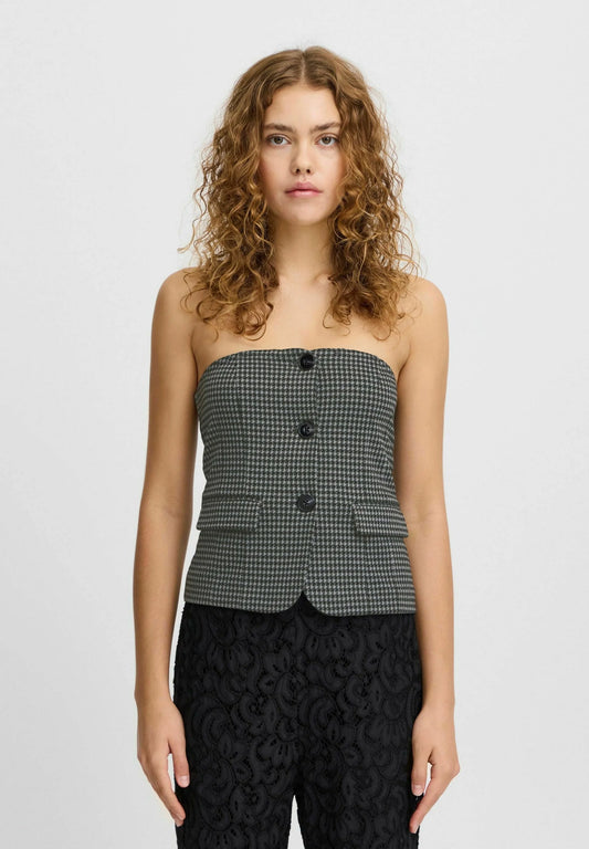 Kate Houndstooth Top