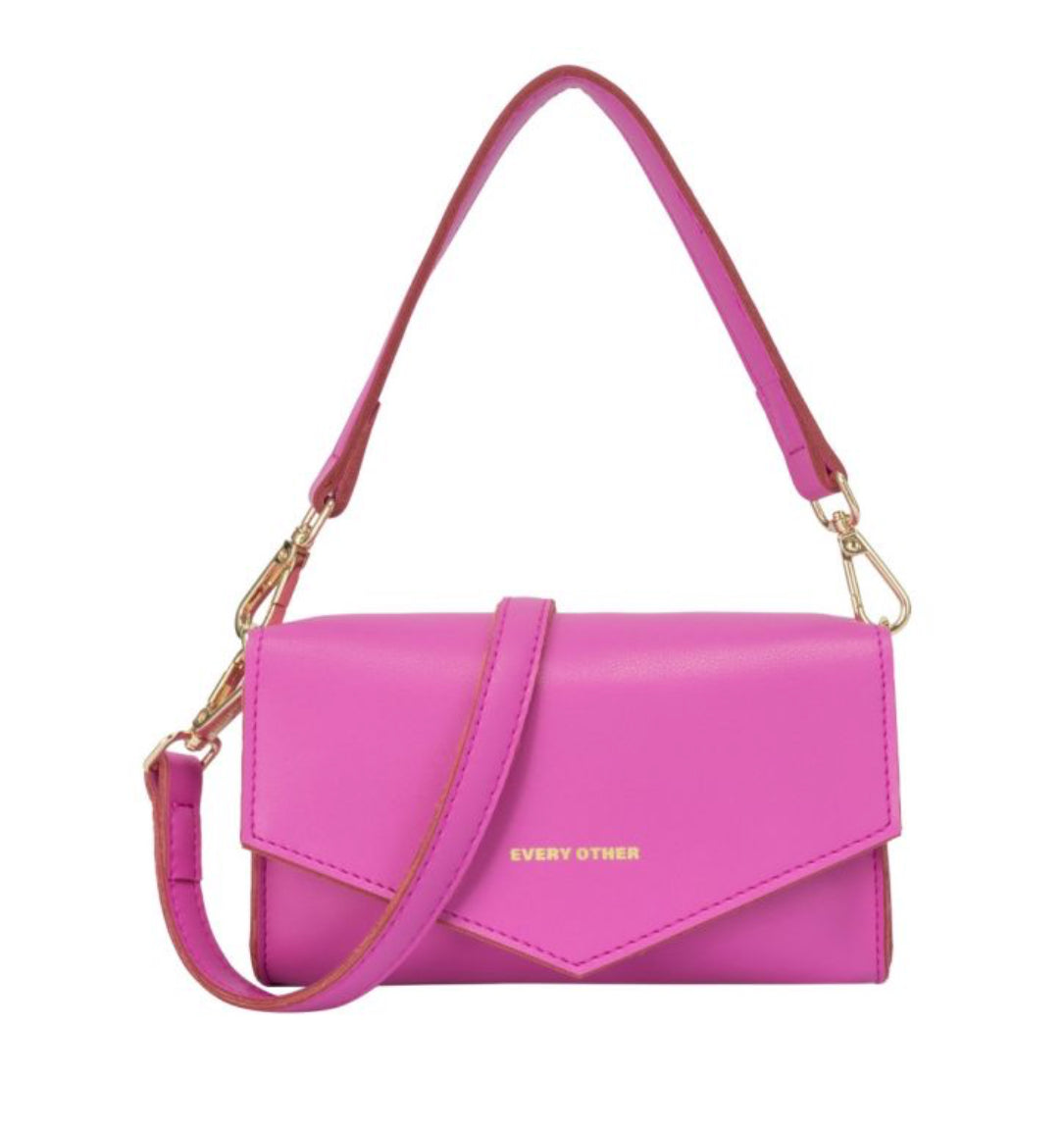 Every Other Flap Bag Pink