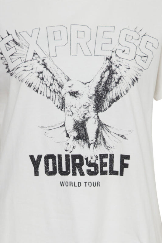 Express Yourself White Tee