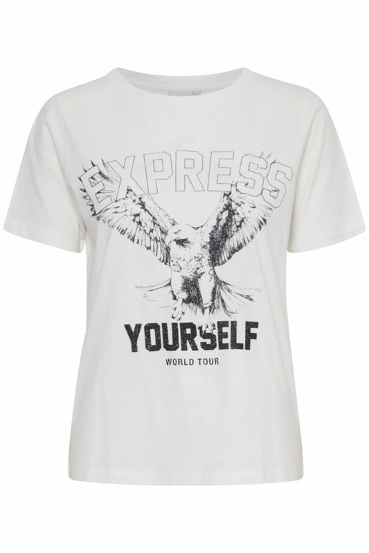 Express Yourself White Tee