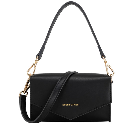 Every Other Flap Over Bag Black