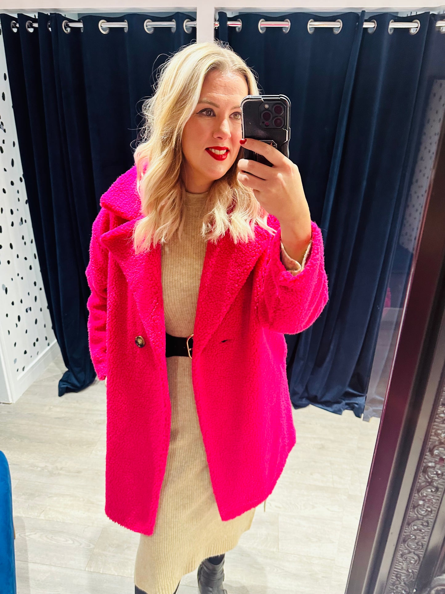 Billy Pink Coat