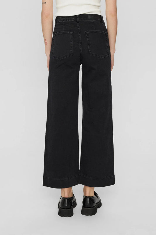 Paris Jeans Cropped Black