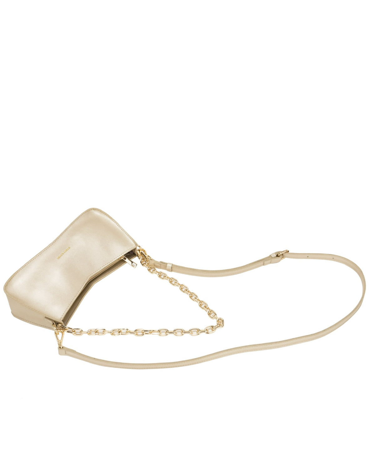 Chain Baguette Bag Gold