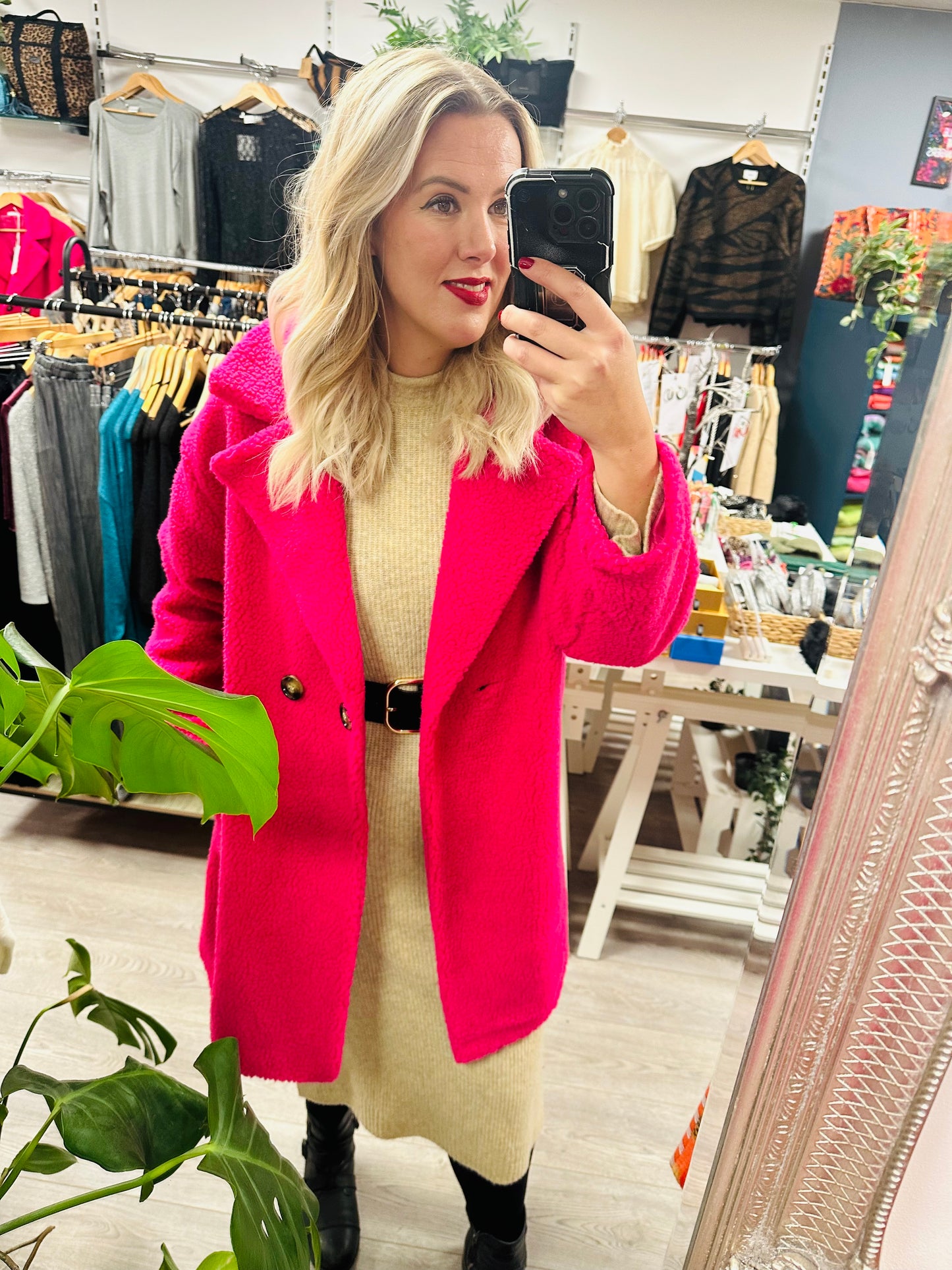 Billy Pink Coat