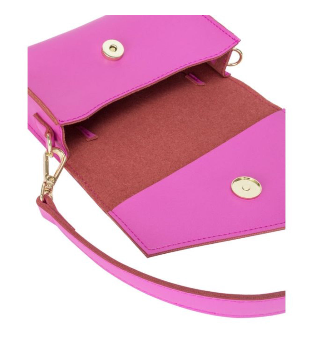 Every Other Flap Bag Pink