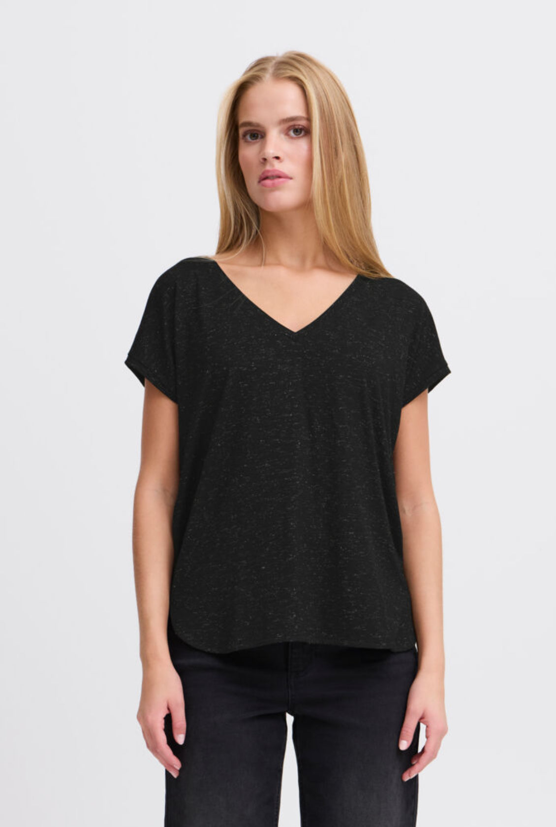 Rebel Black V-Neck