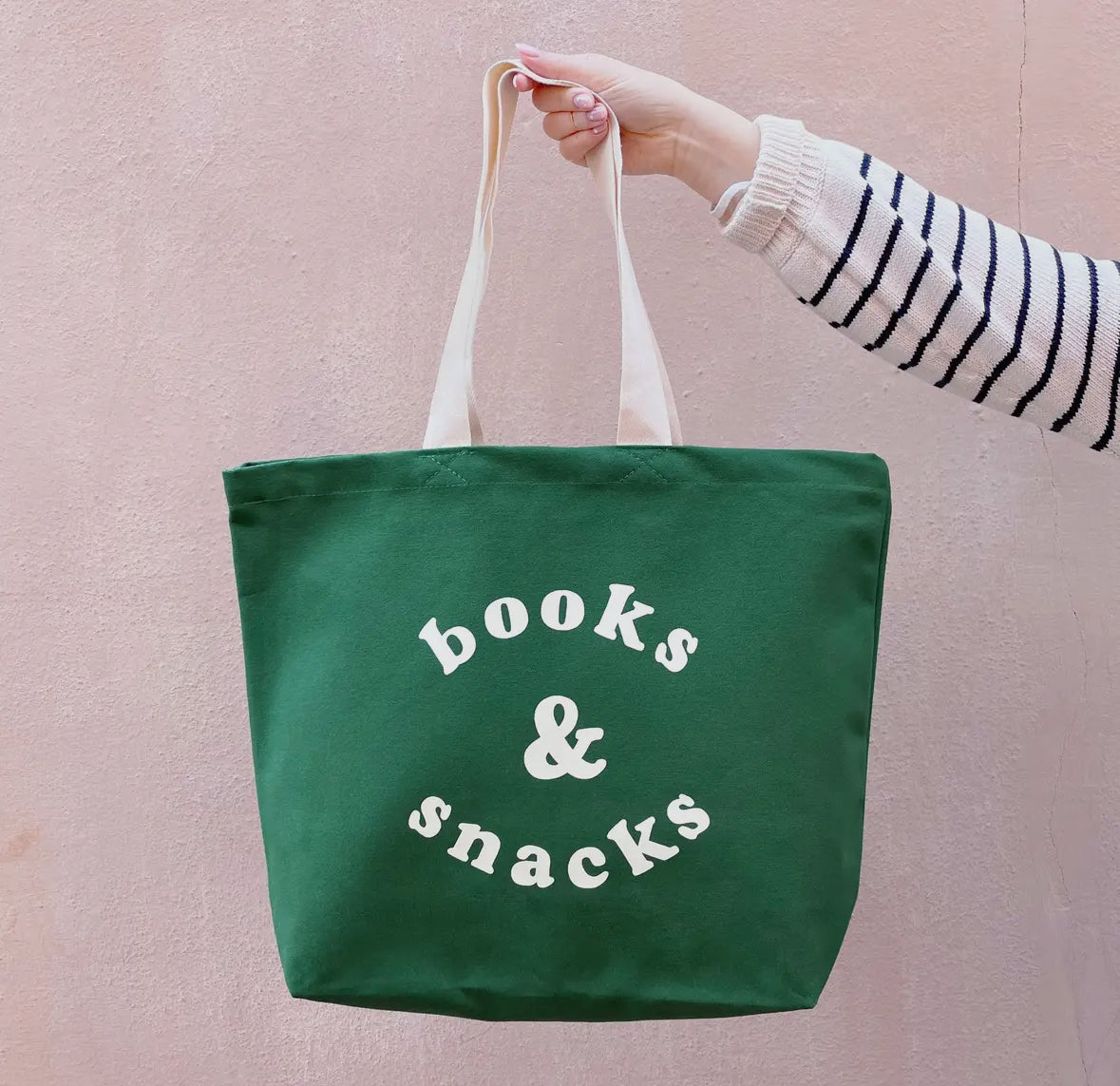 Books & Snacks Tote