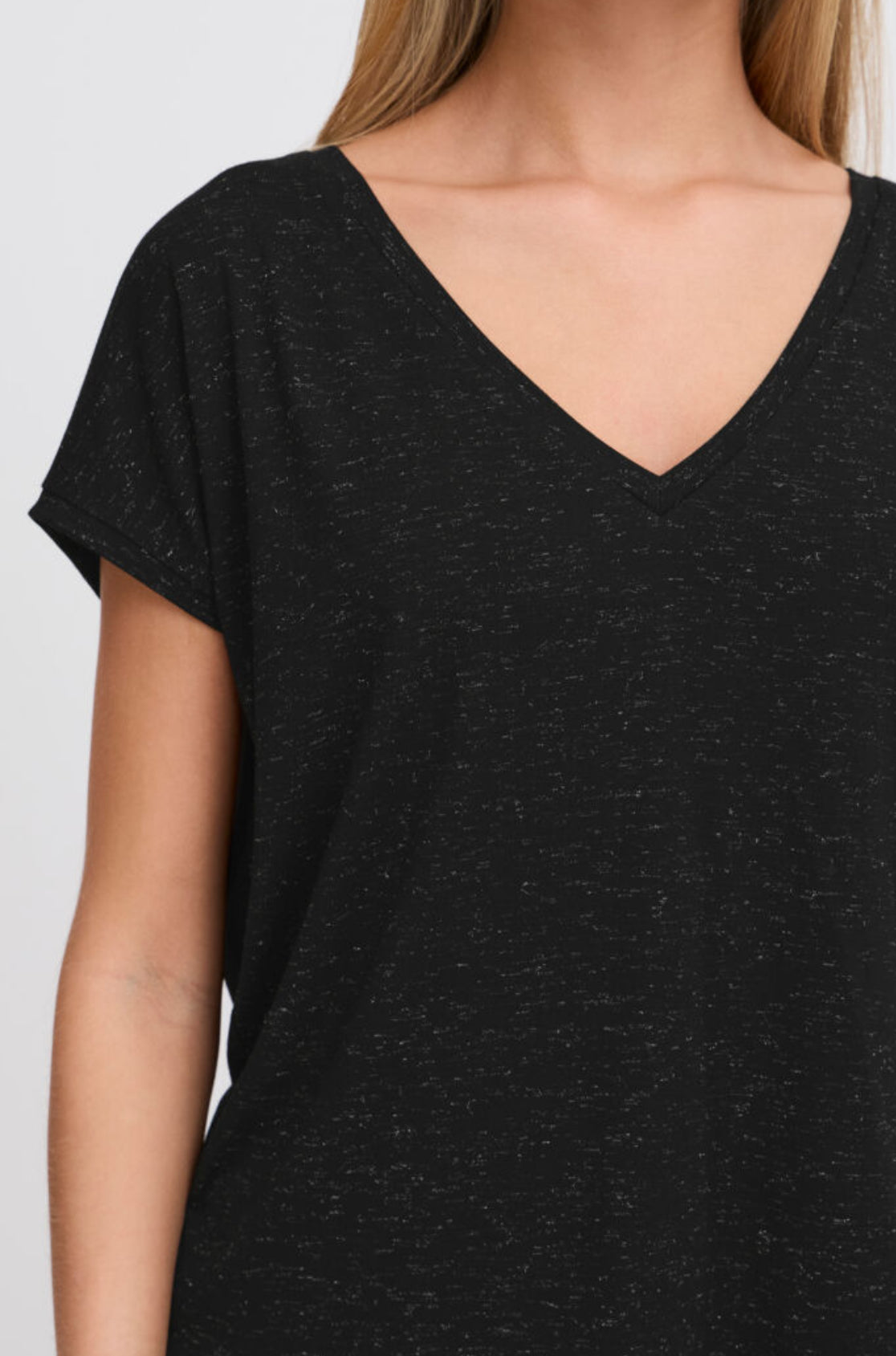 Rebel Black V-Neck