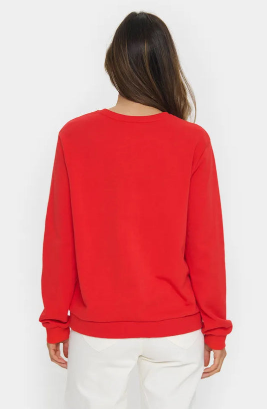 Jetty Sweater Red