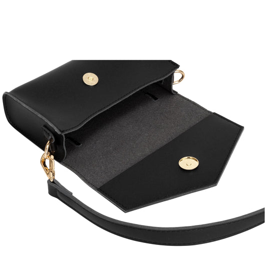 Every Other Flap Over Bag Black