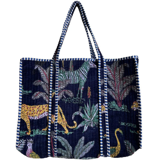 Madagascar Tote Blue