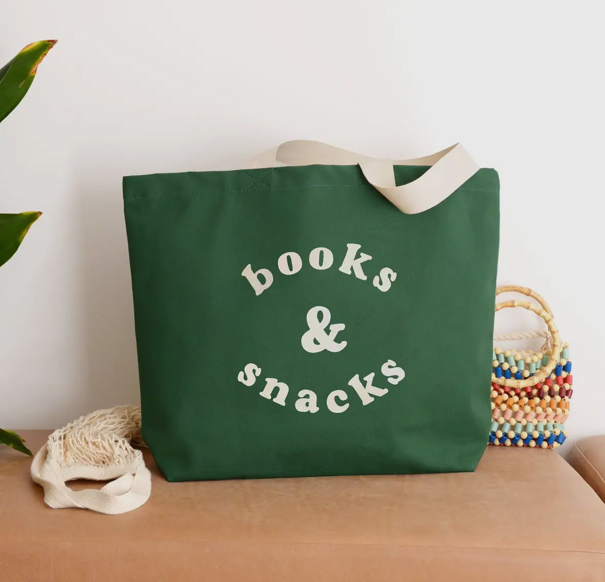 Books & Snacks Tote