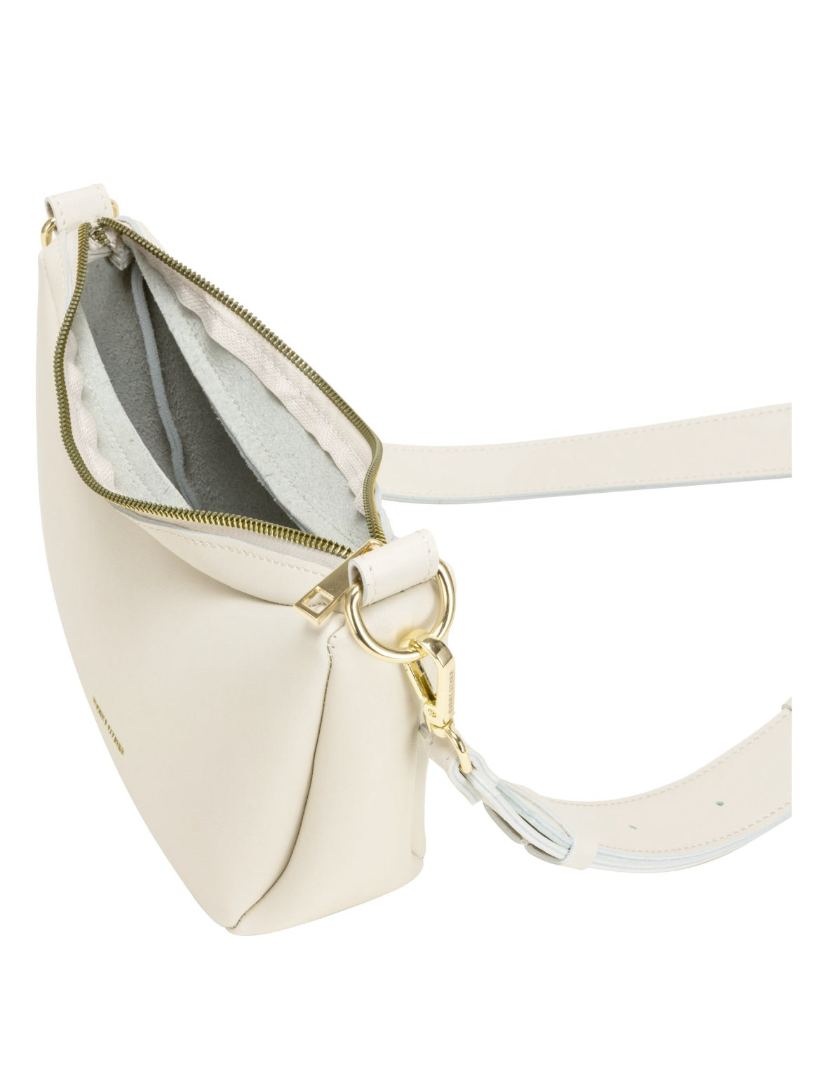 Verge Crossbody Bag White