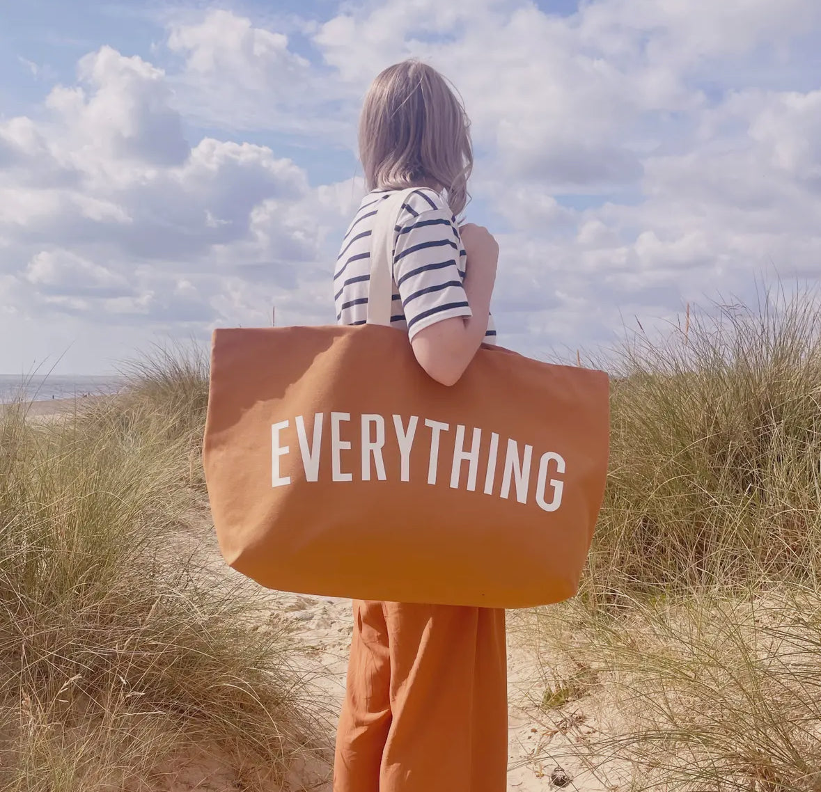 Everything - Really Big Tan Tote