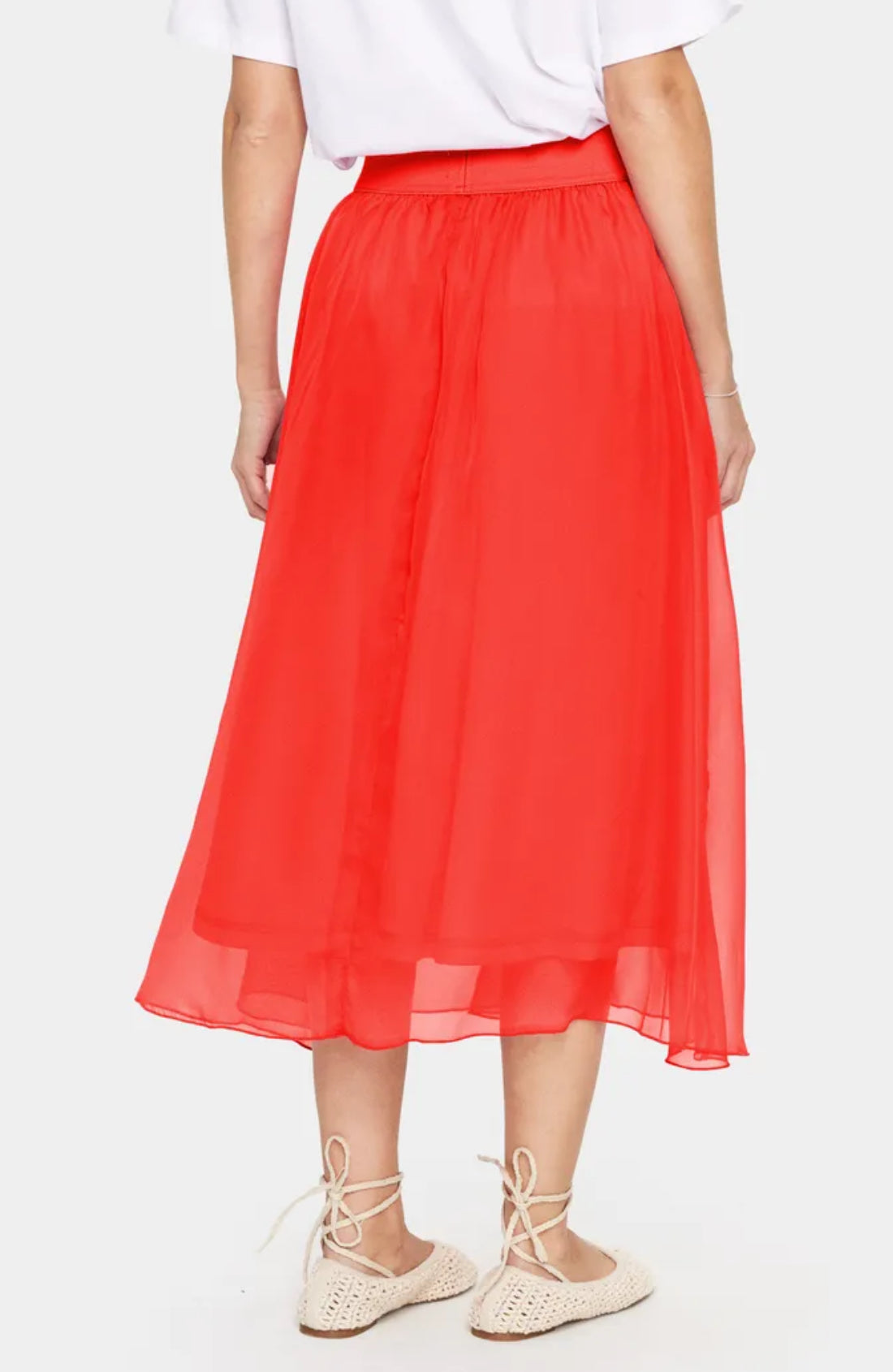 Coral skirt Flaming Scarlett