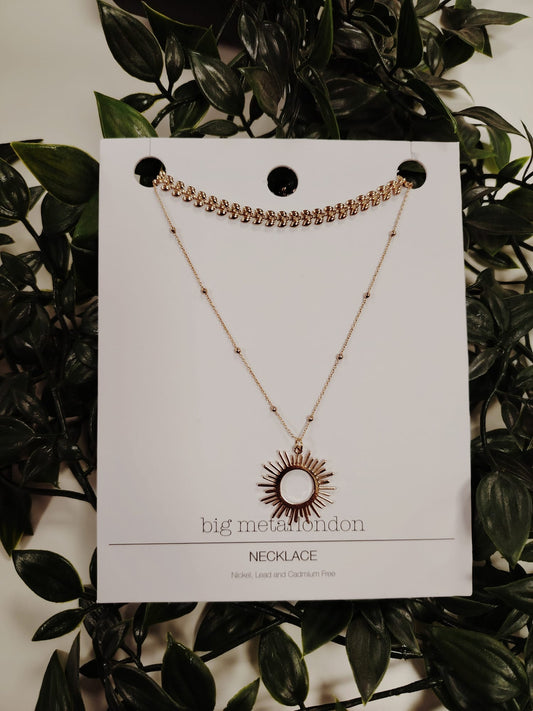 Celina Sunburst Necklace